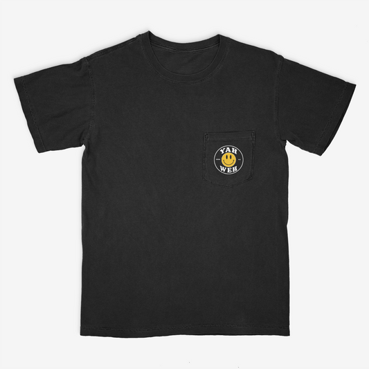 YAHWEH Smiley Tee Black